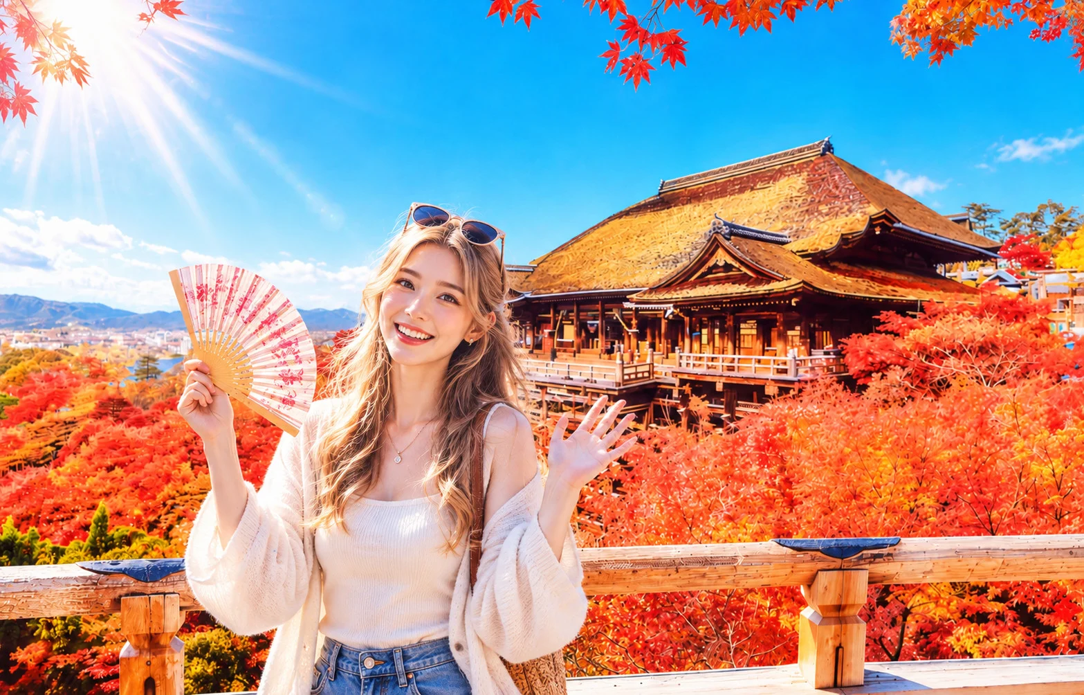 교토 나라 당일치기 | 기요미즈데라 + 후시미 이나리 신사 + 나라 공원 (오사카/교토 출발)