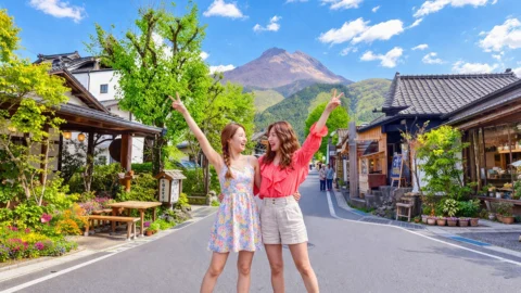 [💝명물간식 유후인 승차/하차] 후쿠오카 유후인 벳부 히타 일일 당일 소소버스투어