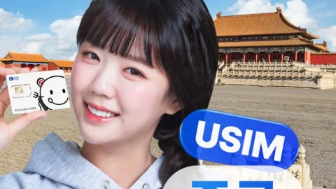 중국 홍콩 마카오 유심 공항수령 VPN없이 SNS 사용가능 유심 베이징 상하이 칭따오