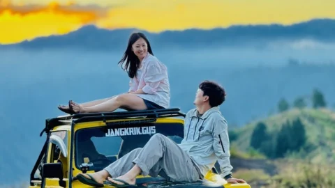 [빠른 답변/APONG] 발리 바투르산 지프 선셋투어 아퐁 (밤하늘 인생샷+카페+블랙라바)
