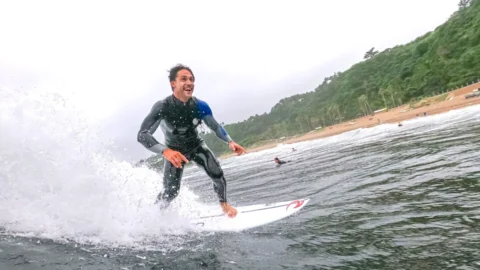 제주도 중문색달해변 서핑 강습,렌탈! 서퍼스제주