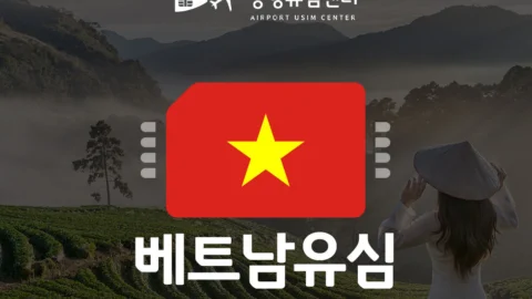 [공항유심] 베트남 4~20일 무제한 비엣텔(인천공항 무료)
