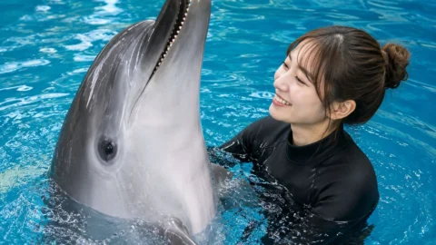✨ [푸켓] 돌핀 베이 돌고래 쇼｜실내 공연·우천 OK·가족 여행 추천