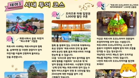 [즉시확정] 히로시마·야마구치 패스 + 조이패스 세트 (조이패스 3개 시설 선택)